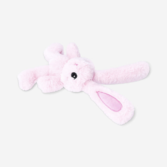 Plush toy - Pink bunny with adjustable ears