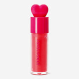 Flying Tiger Copenhagen 2-in-1 lip and cheek balm with strawberry fragrance, featuring a compact container and vibrant packaging.