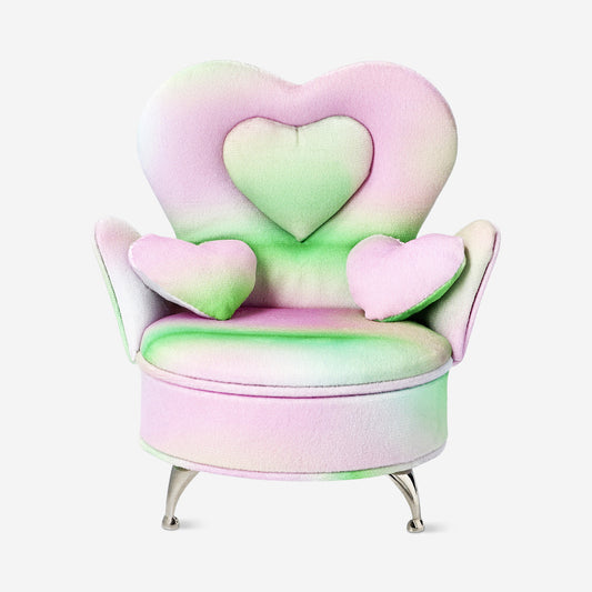 Jewellery storage as ombre stool with cushions