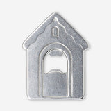 Flying Tiger Copenhagen house-shaped bottle opener, 7 cm kitchen accessory with a playful design, ideal for opening bottles.