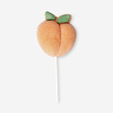 Peach-flavored marshmallow on a stick by Flying Tiger Copenhagen, soft and sweet treat for snacking or dessert.