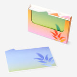 Office flash cards with dividers from Flying Tiger Copenhagen, featuring colorful cards organized for quick reference and study.