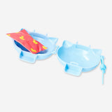 Flying Tiger Copenhagen collectible surprise toy featuring sea animals in a playful cat box display.