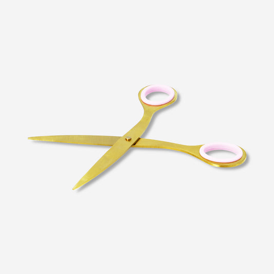 Gold scissors