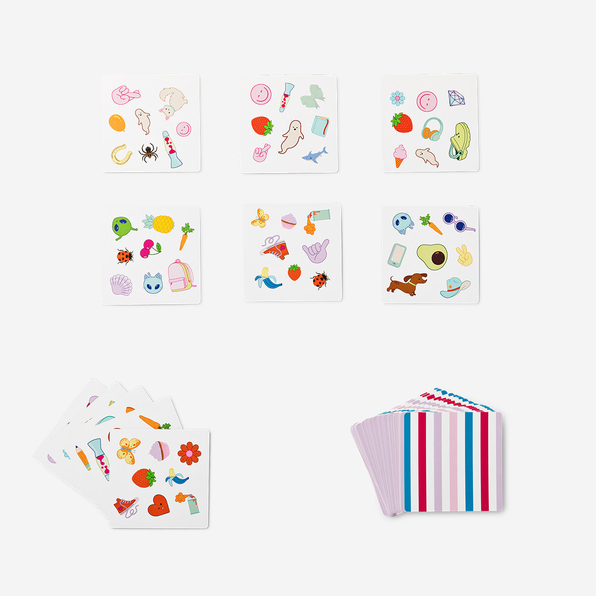 Flying Tiger Copenhagen Look and Find game featuring colorful illustrated scenes on a compact game box.
