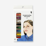 Set of 8 face paint crayons by Flying Tiger Copenhagen for personal care and creative face decoration.