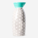 Ceramic jug with geometric print, 300 ml capacity, from Flying Tiger Copenhagen, suitable for kitchen use.