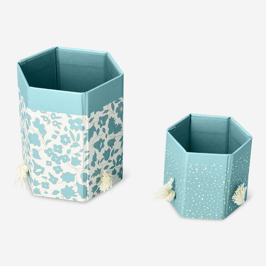 2-in-1 Floral Pencil Holder - Collapsible