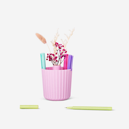 2-in-1 flower and pencil holder