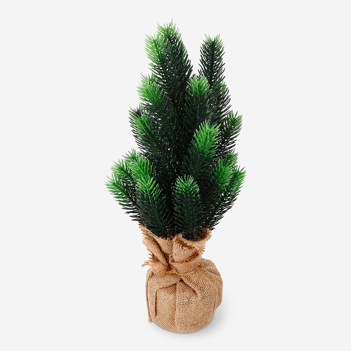 Decorative 38 cm Christmas tree for home décor by Flying Tiger Copenhagen, featuring festive green branches and holiday accents.