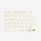 Set of DIY painting letter A to Z in various colors for arts and crafts by Flying Tiger Copenhagen.