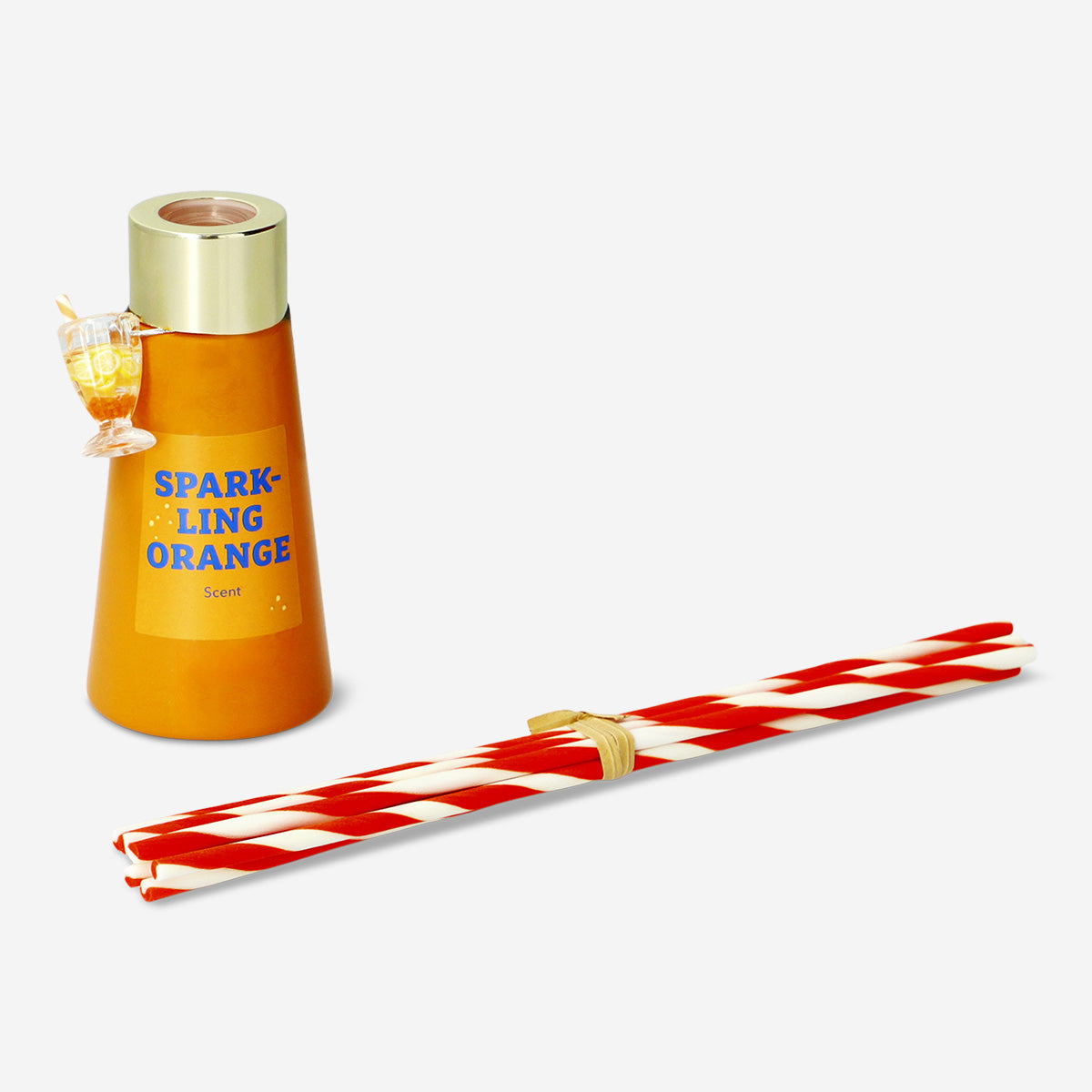 Reed diffuser with sparkling orange fragrance - 50 ml