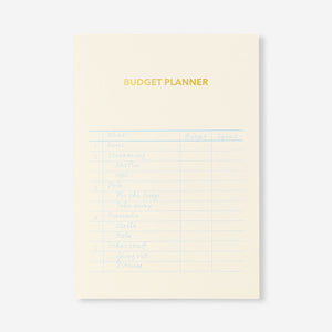 A5 budget planner from Flying Tiger Copenhagen featuring a sleek office design with pages for financial planning and organization.