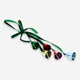Flying Tiger Copenhagen bell garland for home decor, featuring a string of decorative bells on a festive display.