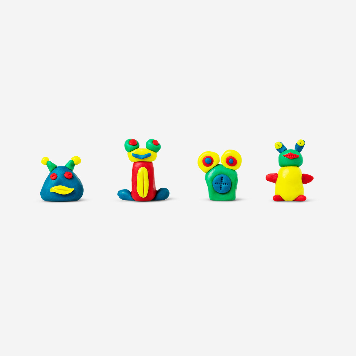 Kids' hobby dough set with colorful modeling clay and tools, perfect for creative play and artistic fun.
