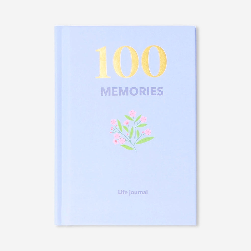 A6 Memory Journal from Flying Tiger Copenhagen with a soft cover and lined pages for note-taking and journaling.