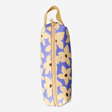 Colorful floral office pencil case by Flying Tiger Copenhagen with zipper closure and vibrant flower pattern.