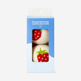 Wool strawberry laundry dryer balls - 2 pcs