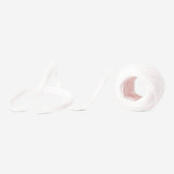Light pink twisted paper ribbon for office decoration, 20 meters, by Flying Tiger Copenhagen, shown in a close-up image.