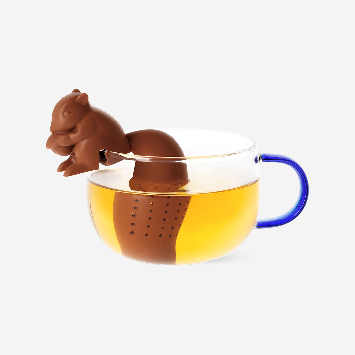 Flying Tiger Copenhagen Fox tea infuser for kitchen, featuring a cute fox design, perfect for brewing loose leaf tea.