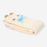 Comfy cat socks in size 39/40 from Flying Tiger Copenhagen, soft textile with playful cat pattern on cozy footwear.