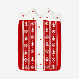 Gift with bow serving plate - 15 cm