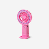 Ventilatore portatile - Ciambella rosa
