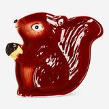 Flying Tiger Copenhagen squirrel trinket tray with detailed squirrel design for home organization and decorative display.