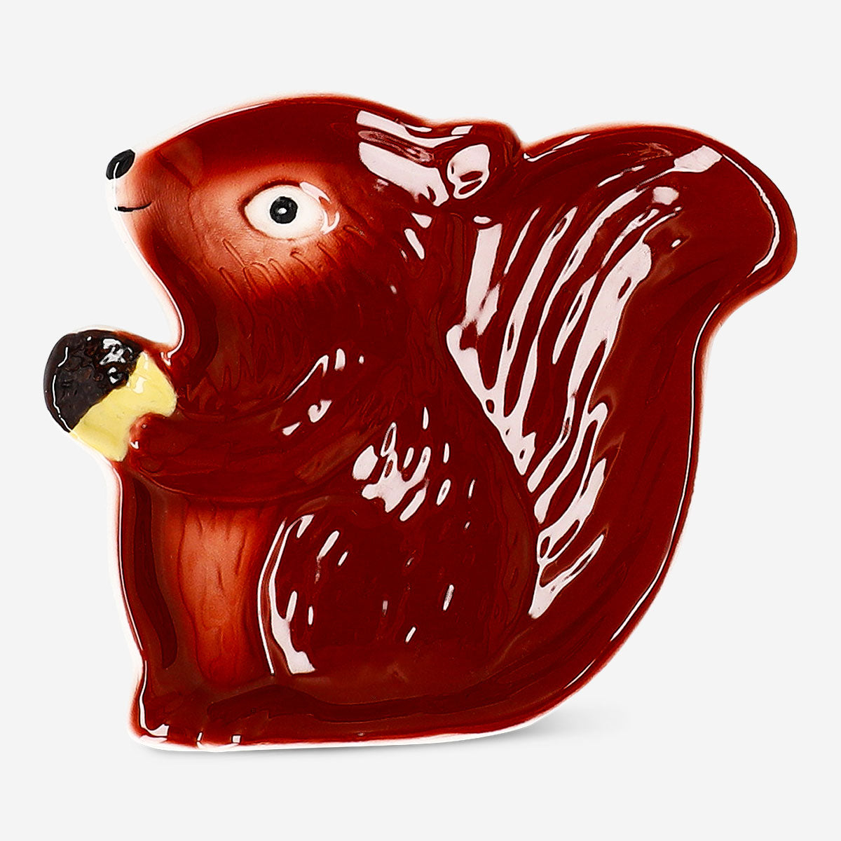 Flying Tiger Copenhagen squirrel trinket tray with detailed squirrel design for home organization and decorative display.