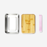 Designer Collection - Cestino per il pranzo in acciaio con coperchio - 17 cm