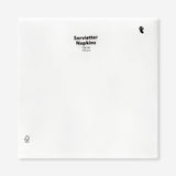 Set of 100 white party napkins by Flying Tiger Copenhagen, neatly folded paper napkins for celebrations and events.
