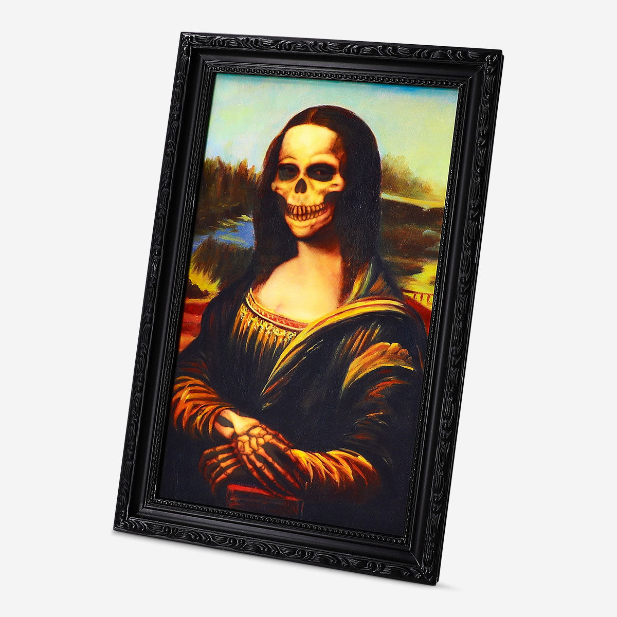 Haunted picture in frame - 36 cm