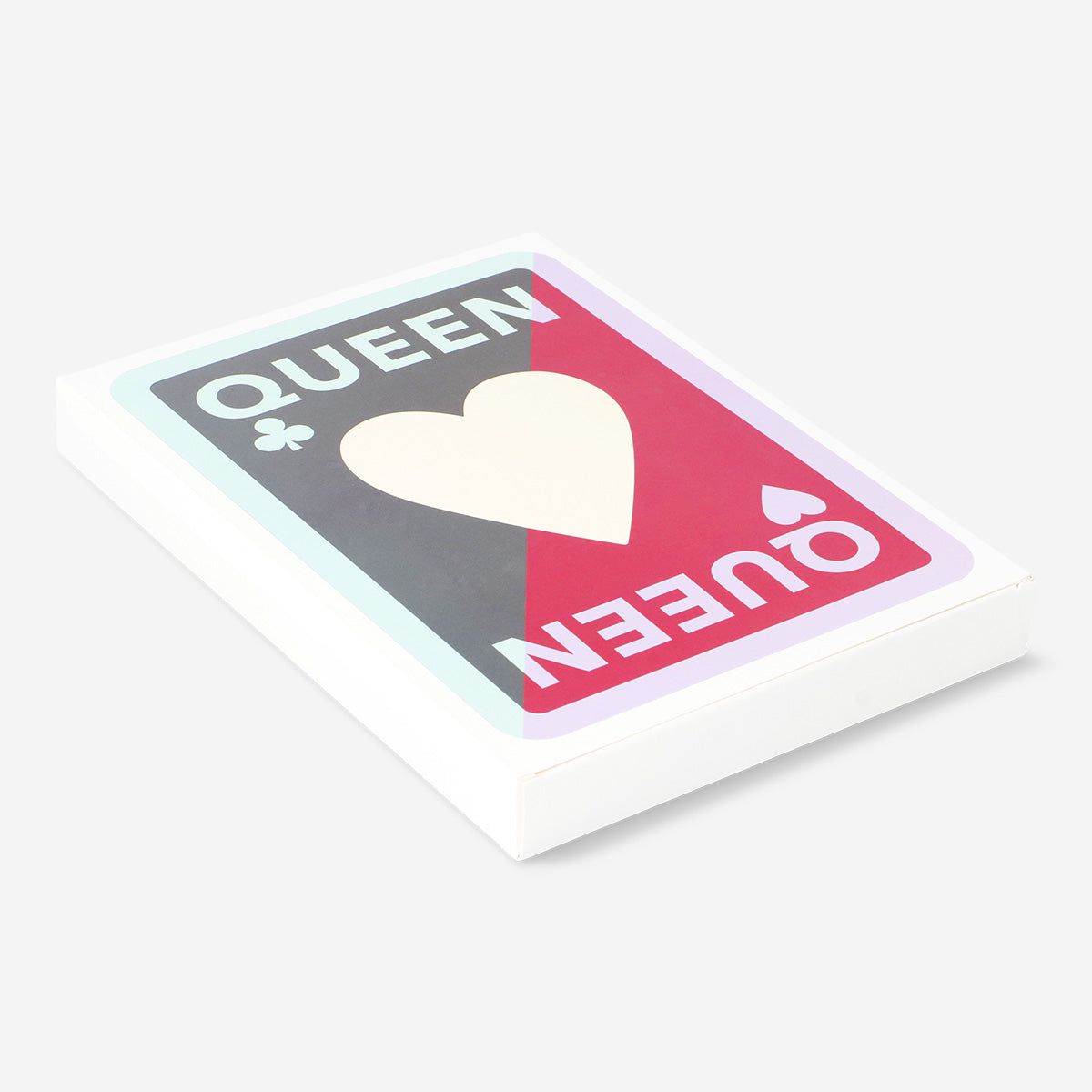 A5 big playing cards set by Flying Tiger Copenhagen, featuring large colorful game cards for easy visibility and fun gameplay.