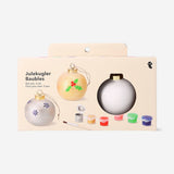 Two DIY ceramic baubles for crafts, from Flying Tiger Copenhagen, featuring smooth, round shapes perfect for decorating or painting.