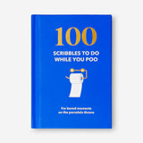 Flying Tiger Copenhagen Loo activity book for office use, featuring fun puzzles and illustrations for adults and kids.