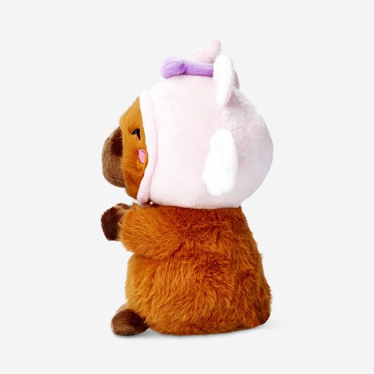Plush toy - Capybara with unicorn hat
