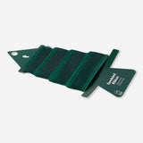 Green organza ribbon from Flying Tiger Copenhagen, 3 meters long, ideal for office crafts and decoration projects.