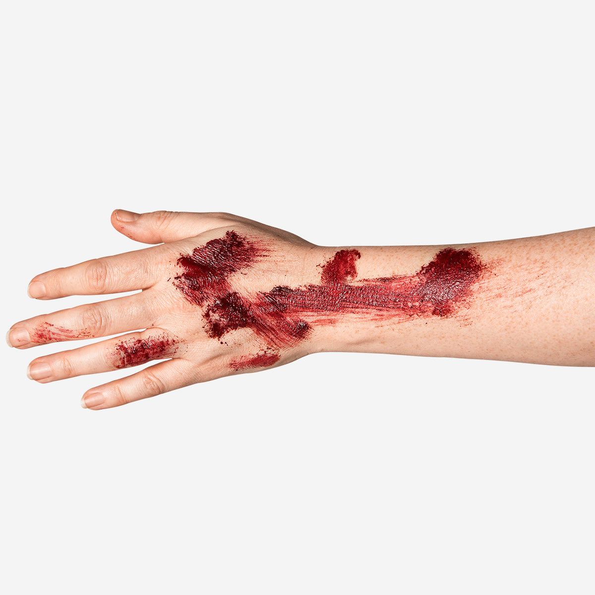 Flying Tiger Copenhagen fake scab kit with sponge for realistic personal care and costume effects, featuring a textured scab and sponge applicator.