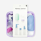 Travel set with stickers - 12 pcs