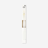 White LED dinner candle from Flying Tiger Copenhagen, home decor lighting with a realistic flickering flame effect.