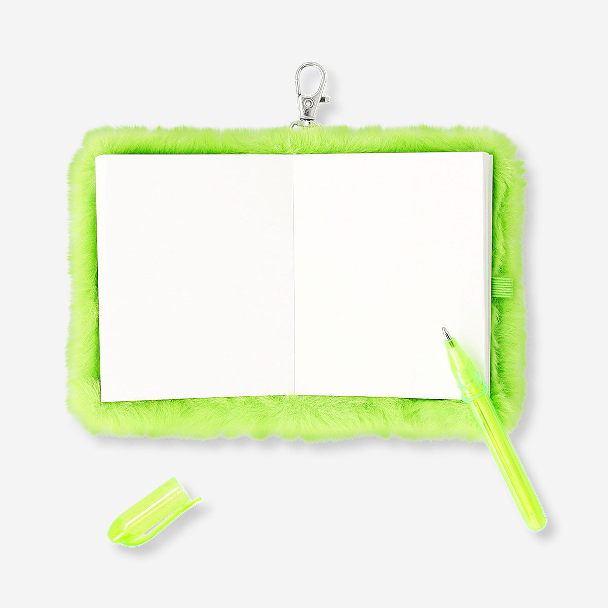 Flying Tiger Copenhagen football motif notebook with keyring, featuring a sporty design and compact office accessory.