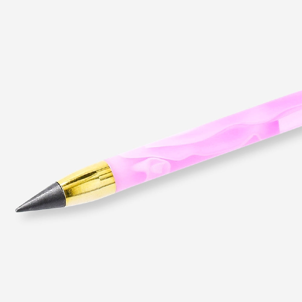 Flying Tiger Copenhagen Everlasting pencil with alloy tip shown on a desk, ideal for office writing and note-taking.