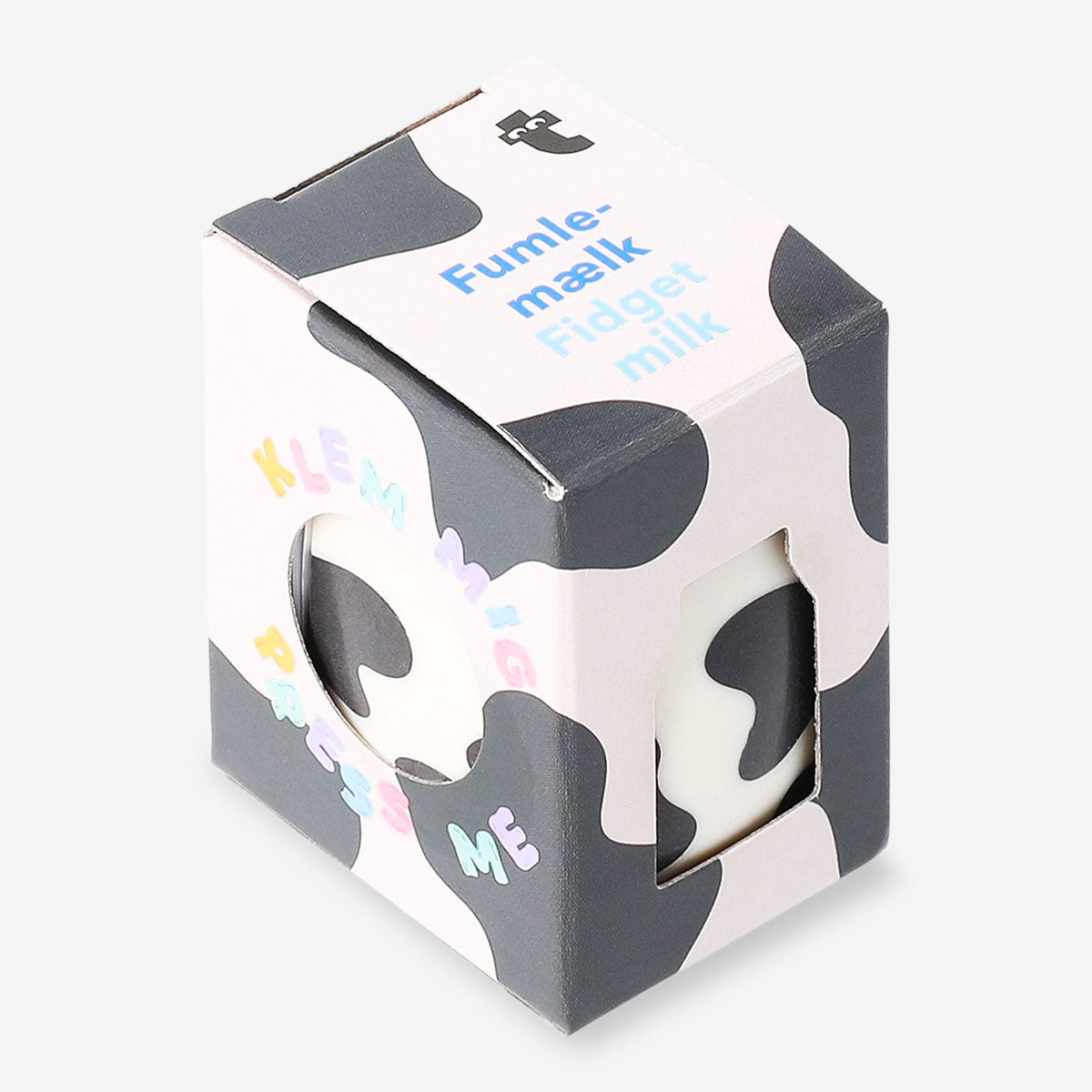 Press me toy - Milk carton with keyring