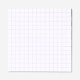 Stack of Flying Tiger Copenhagen sticky memos with grid pattern for office use, featuring colorful paper and adhesive backing.