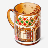 Gingerbread mug glass mug - 350 ml