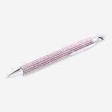 Ballpoint pen - Silver cat with rhinestones