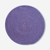 Cotton rope placemat with a 30 cm diameter, featuring a woven kitchen design by Flying Tiger Copenhagen.