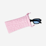 Quilted floral spectacle case