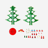 DIY Christmas tree with figures, 28 cm, home decor by Flying Tiger Copenhagen, featuring colorful ornaments and festive decorations.