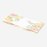 Floral table runner from Flying Tiger Copenhagen, 35x130 cm, with colorful flower pattern on fabric for home decor.